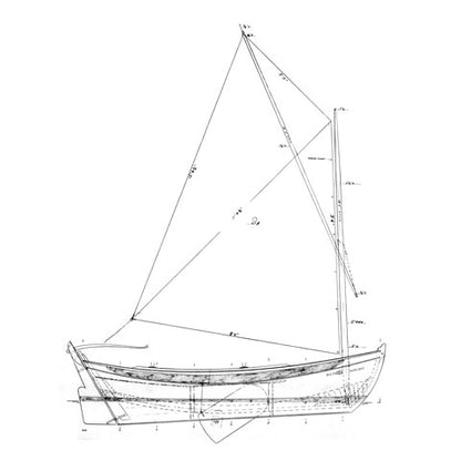 Vee Bottom Yawlboat 