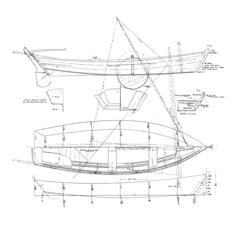 Wheelbarrow Skiff 