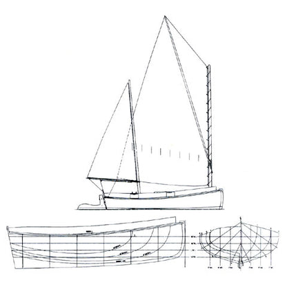 EXPLORER,  Woods Hole Spritsail Boat