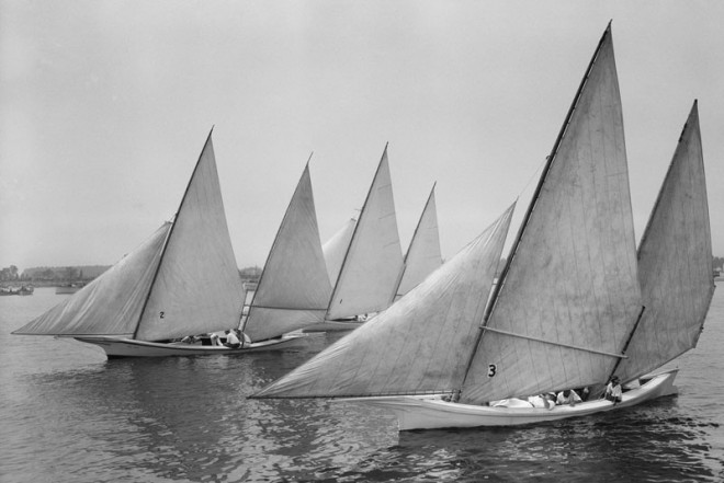 Chesapeake Bay Log Canoes, 1926
