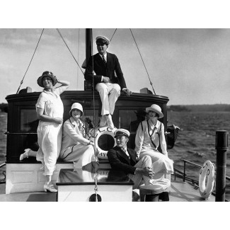 Models on the Deck of an Elco, 1926
