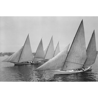 Chesapeake Bay Log Canoes, 1926