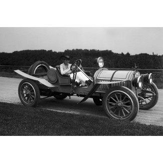 Woman at the Wheel, 1917