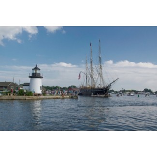 Homecoming with Mystic Seaport lighthouse
