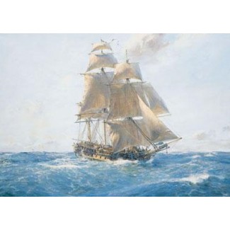 HMS Surprise Lithograph s/n by Geoff Hunt