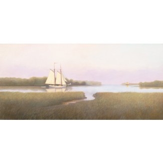 1040597 ON THE MARSH TIDE s/n Giclee on Canvas