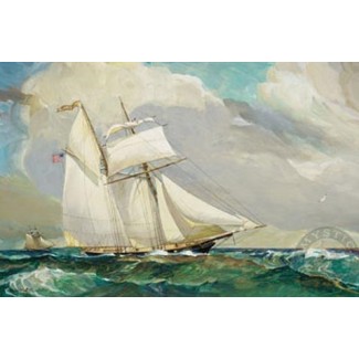 1007817 FREEDOM SCHOONER AMISTAD s/n Lithograph
