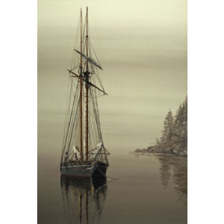 1039667 SAFE ANCHORAGE s/n Giclee on Canvas