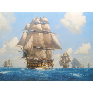 VICTORY on the Atlantic Chase *SPECIAL ORDER* Litho RE