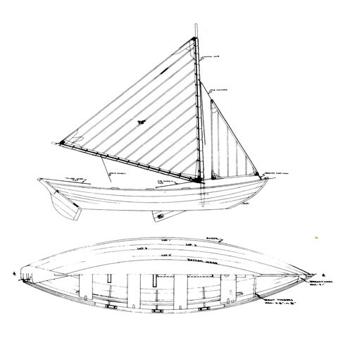 Swampscott Sailing Dory Mystic Seaport Ships Plans